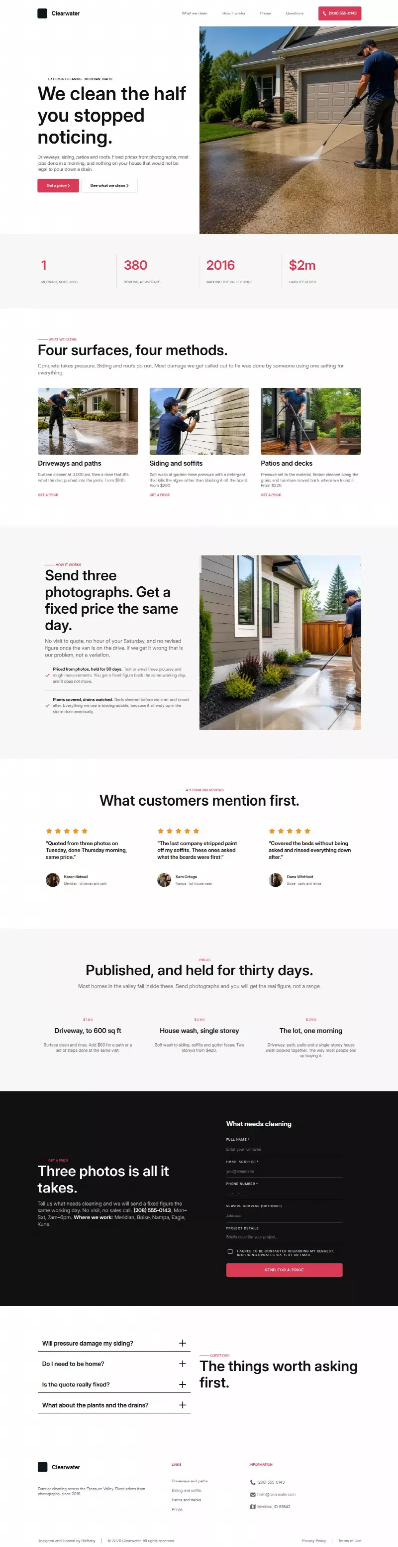 Clearwater Exterior Cleaning - Editorial Clean look