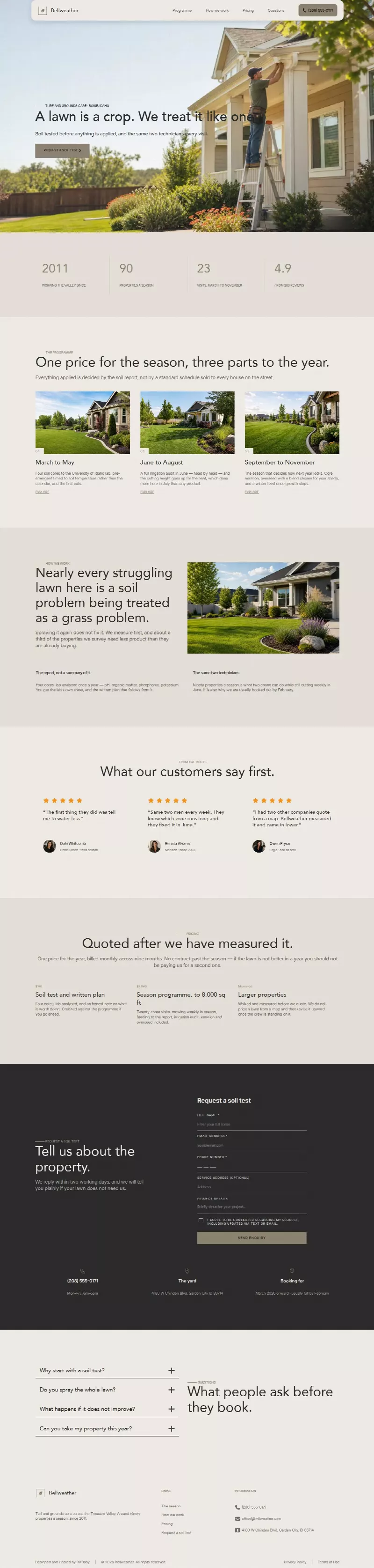 Bellweather Grounds - Quiet Premium look