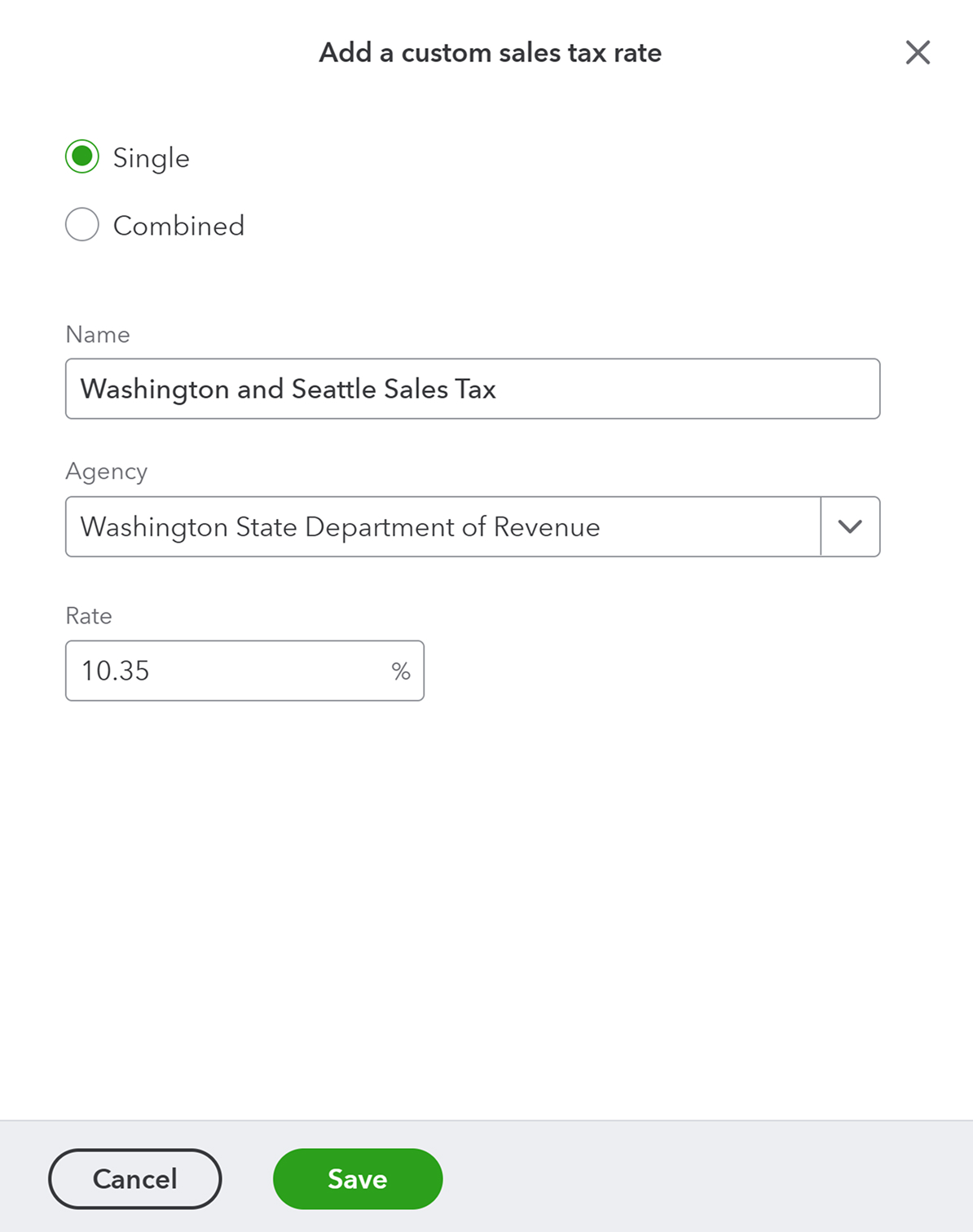 Manually add Tax Rates in QuickBooks Online