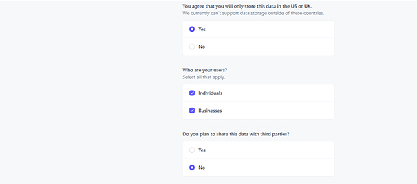 Instructions on how to setup Financial Connections for Instant Bank Verification